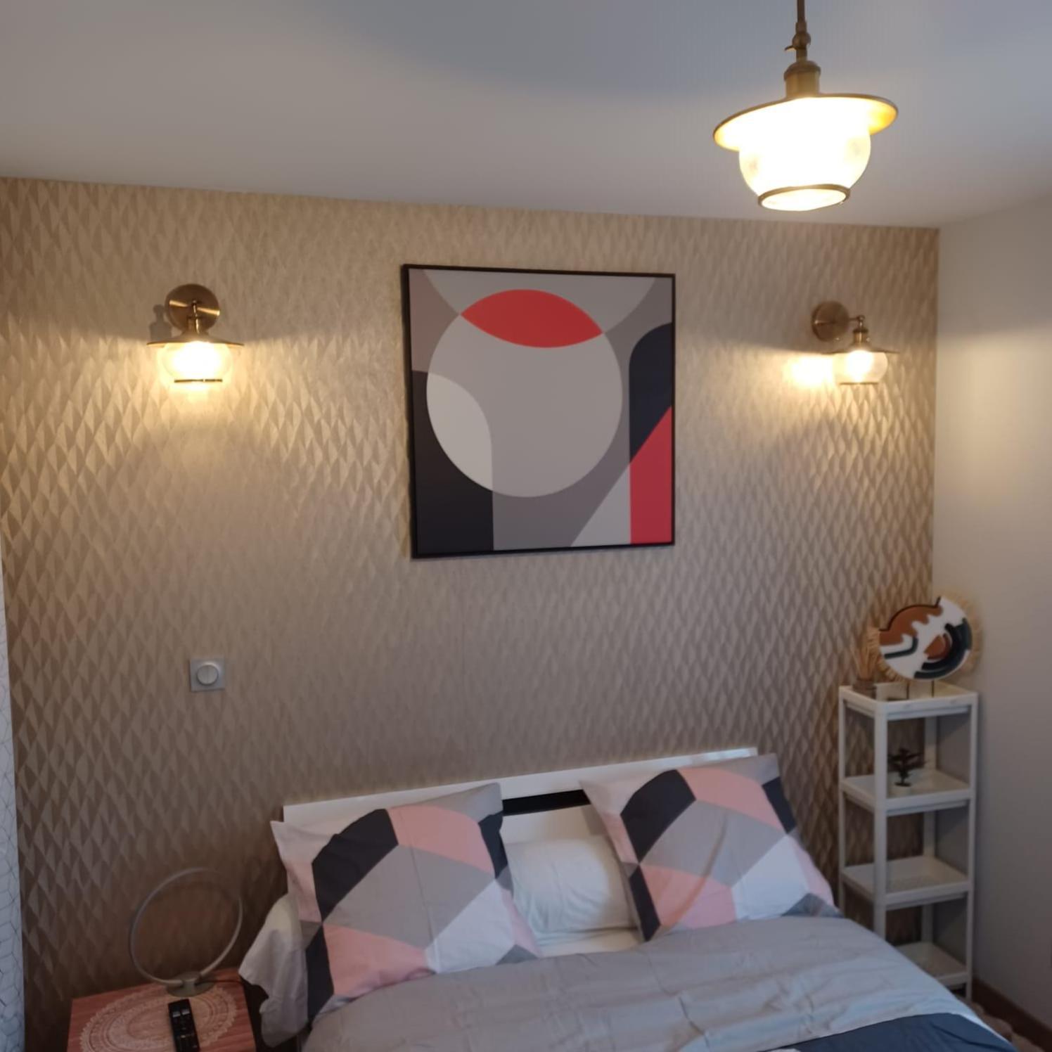 נבר Chambre Privee/Climatisee+Tv /Petit Dejeuner Inclu/Tout Confort מראה חיצוני תמונה