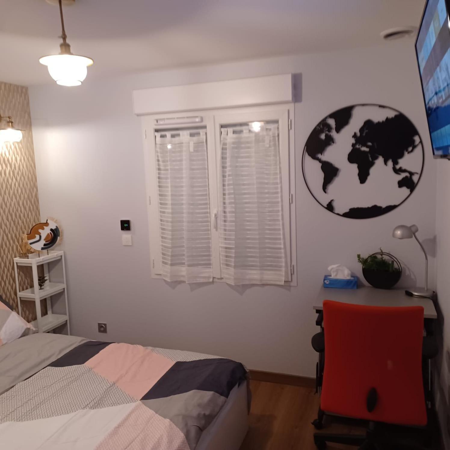 נבר Chambre Privee/Climatisee+Tv /Petit Dejeuner Inclu/Tout Confort מראה חיצוני תמונה